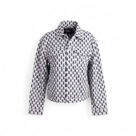 S.Oliver jaka (L, balta ar rakstu)